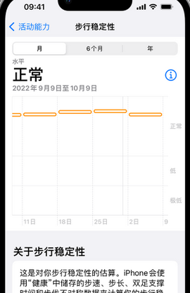 嘉黎iPhone手机维修如何在iPhone开启'步行稳定性通知'