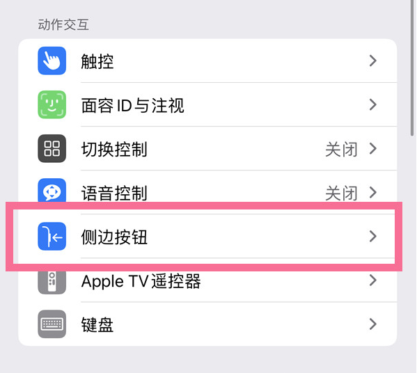 嘉黎苹果14维修店分享iPhone14 Plus侧键双击下载功能关闭方法 